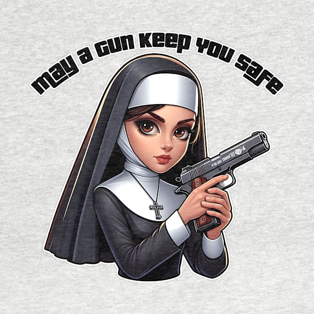 Gun Bless You by Rawlifegraphic